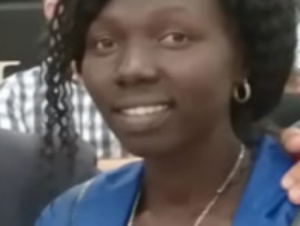 Martha Maestra en Kakuma