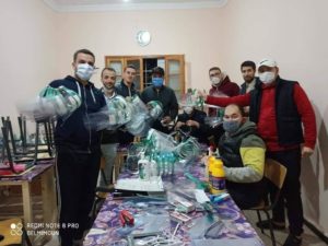 Voluntarios coronavirus Argel